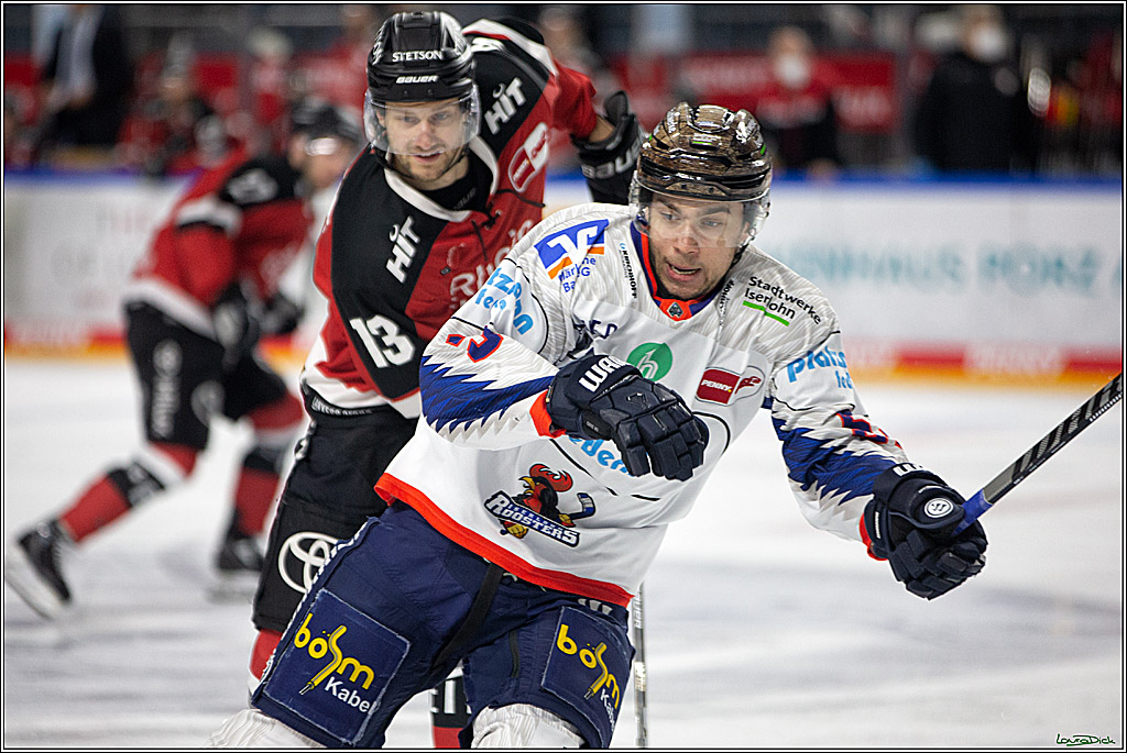 PENNY DEL;  Koelner Haie - Iserlohn Roosters; Koeln, 20.02.2022